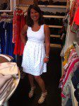 white dress