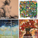 Examples of work by Painting Academy teachers
