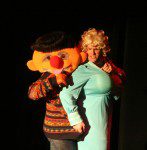 Muppet and Dolly Parton (aka Cheavens and Berrier)