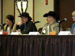 Panelists: Margaret Coel, Craig Johnson, Curt Wendelboe, Shannon Baker