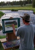 G. Barnes pleinair_Yellowstone_