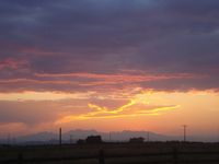 Purple sunset Purple sunset