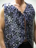 Woven card vest