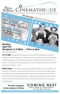 Cinematheque poster Cinematheque poster
