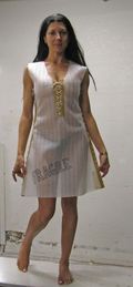 Foam paper dress Foam paper dress