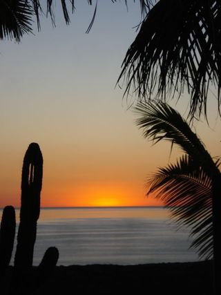 Red sunrise Red sunrise