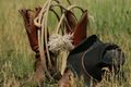 Rope, Boots and Hat Rope, Boots and Hat