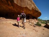 Hiking up to fire house ruin