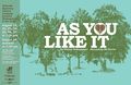 As You Like It poster As You Like It poster