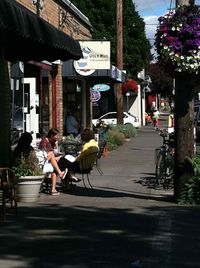 Coffee Outside at Ugly Mug