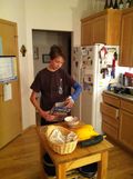 Matthew, breakfast Matthew, breakfast