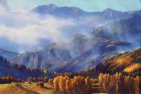 Bruce Gomez_ Indian Summer  from Gray Head- Telluride Gallery of Fine Art