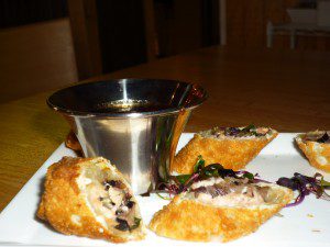 Crispy Salmon Rolls