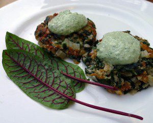 Chard Cakes5