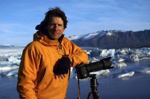 EIS Founder & Director James Balog at J¿kulsrlon, Iceland