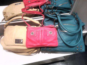 colored bags