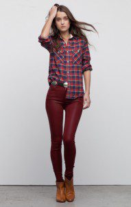 Citizens leatherette red