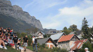 On top of a bluff where everyone hangs out On top of a bluff where everyone hangs out