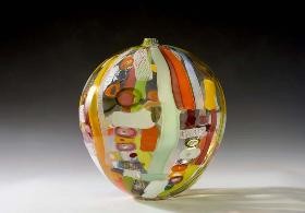 Blown glass vase by Hokanson & Dix at Lustre Blown glass vase by Hokanson & Dix at Lustre