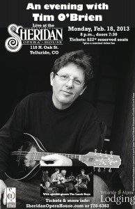 Tim O'Brien Poster copy