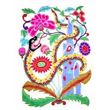 snake chinese art
