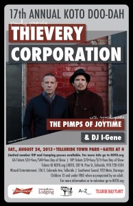THIEVERY CORP POSTER