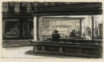 A study for "Nighthawks," Edward Hopper