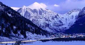 Telluride, pictured in Transworld Business. (Here's hoping winter looks like this.)