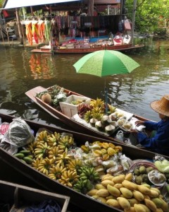 Bananas, Green Umbrella