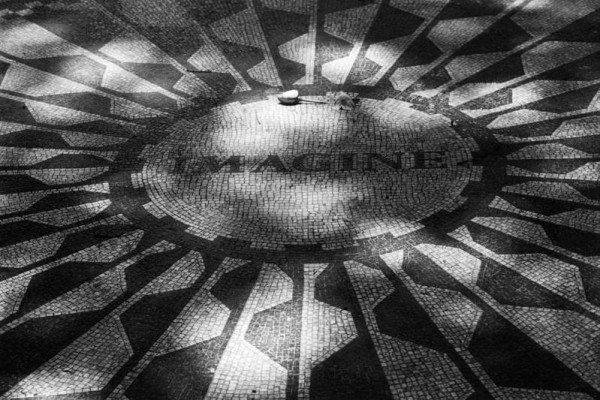 Photograph of Strawberry Fields, New York, 2002, by Brett Schreckengost