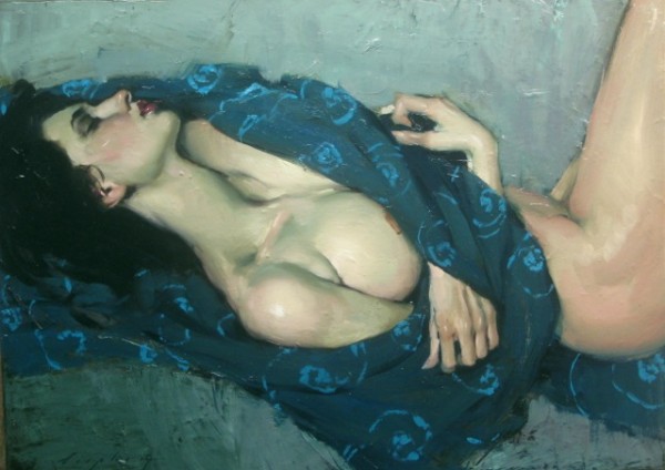 Wrapped in Sage 22 x 30