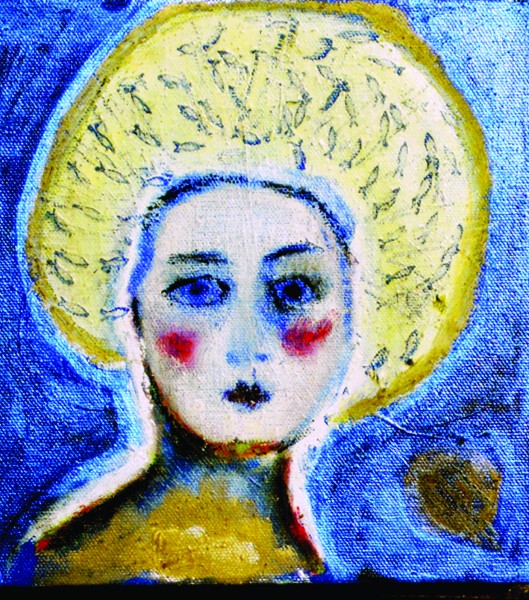Fishmoonheadlady, By Ally Crilly, Stronghouse Studios & Gallery