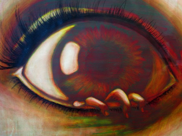 Interacting with Terror, by Dorsi Valle, 11th grade. Grand prize winner, 2011 Youth Art Awards