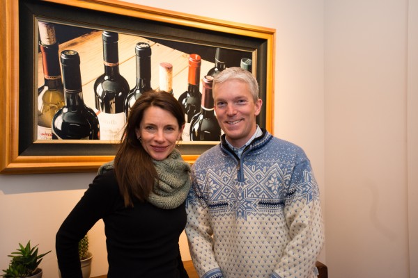 Amy Schilling with Arroyo owner Sean Murphy. Image by Melissa Plantz.