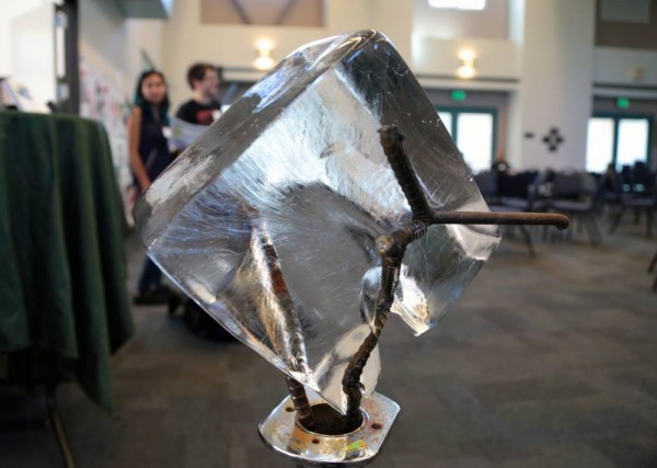 A sculpture from a recent Santa Barbara exhibit