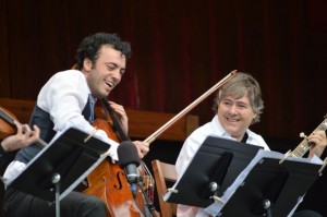 Bela with Brooklyn Rider