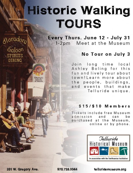 Historic Walking Tours Flyer
