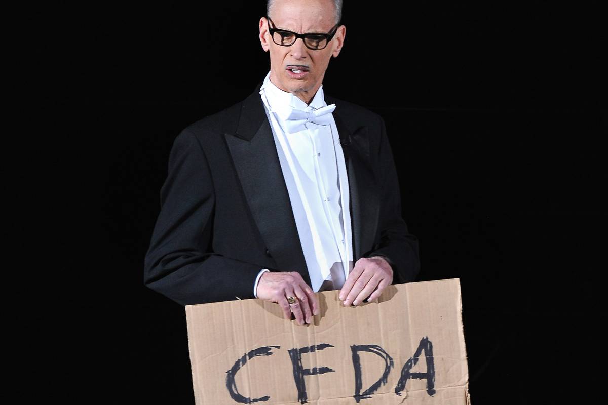John Waters Gloriously Roasts the Fashion Crowd