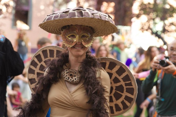 Costume contest winner, Telluride Mushroom Festival 2013