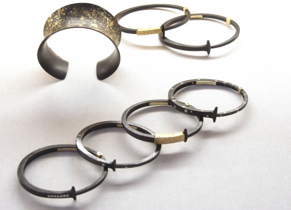 Pat Flynn, iron, diamonds and 18K gold