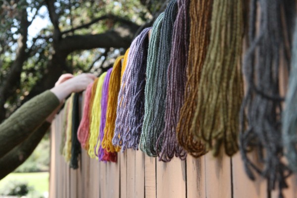 Alissa Allen, a dye rainbow