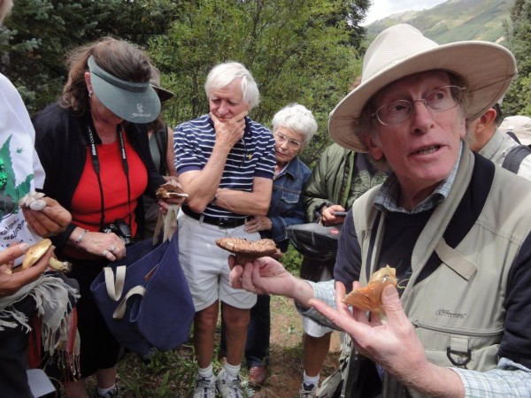 Mushroom foray lead by Gary Lincoff