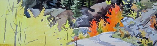 Autumn Over the Pass