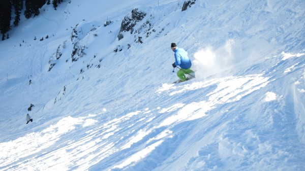 Good snow on Genevieve