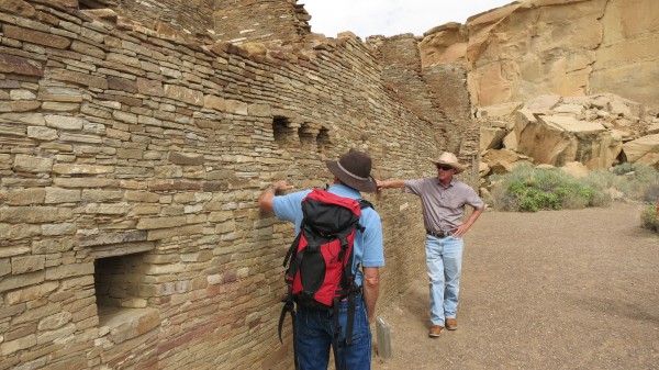 Ricky Lightfoot & Mark Varien at Pueblo Bonito