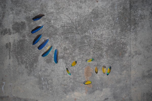 One of Oleh’s more ethereal mobiles