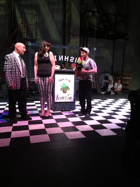 Mushnik, Audrey, Seymour and Audrey II