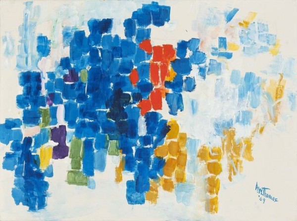 Alma Thomas, Fall Approaching, 1969