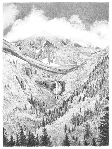 "Cloud Kissed,” Adam Carlos Fine Art, downstairs, 398 W. Colorado 