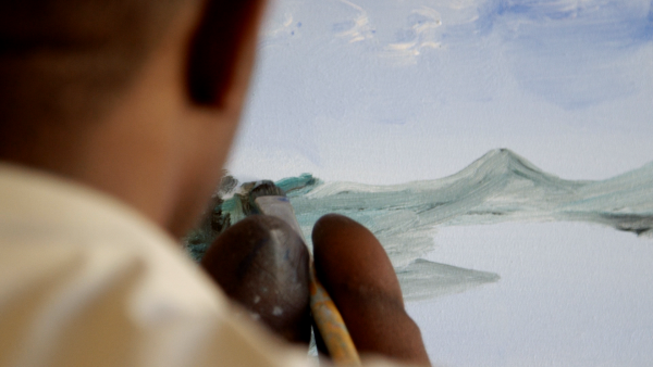 Over Shoulder Painting